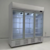 Triple Glass Door Display Fridge – 1100L Commercial Beverage Refrigerator