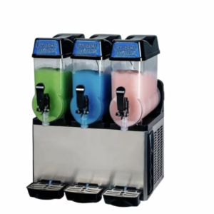 Triple Barrel Slush Machine – 3x15L Commercial Slush Dispenser 220V
