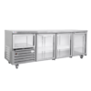 Glass Door Underbar Refrigerator – 3 Door (480L, 220V)